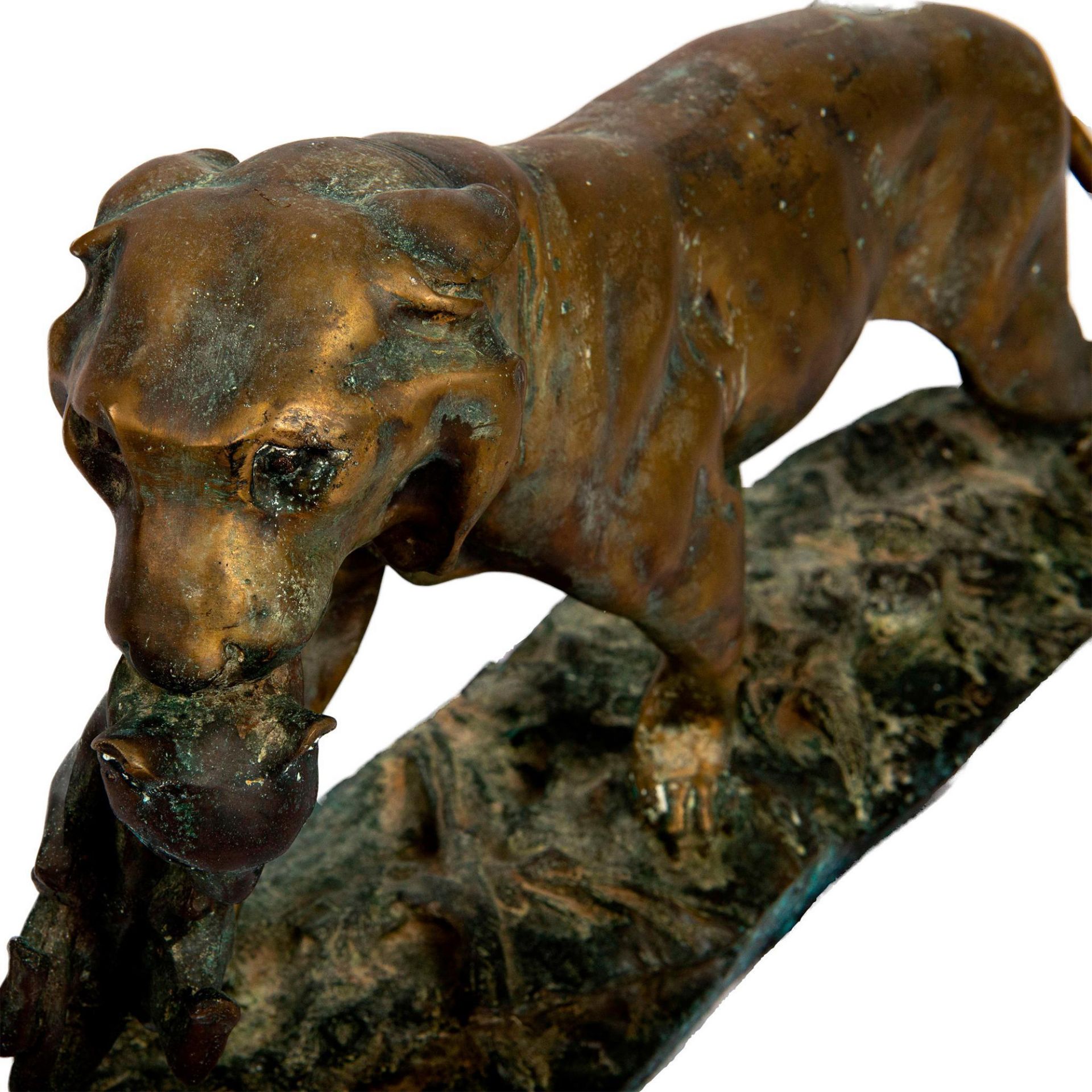 Antoine-Louis Barye Bronze Sculpture, Tigress - Image 4 of 6