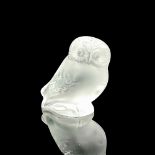 Lalique Crystal Figurine, Nyctal Owl