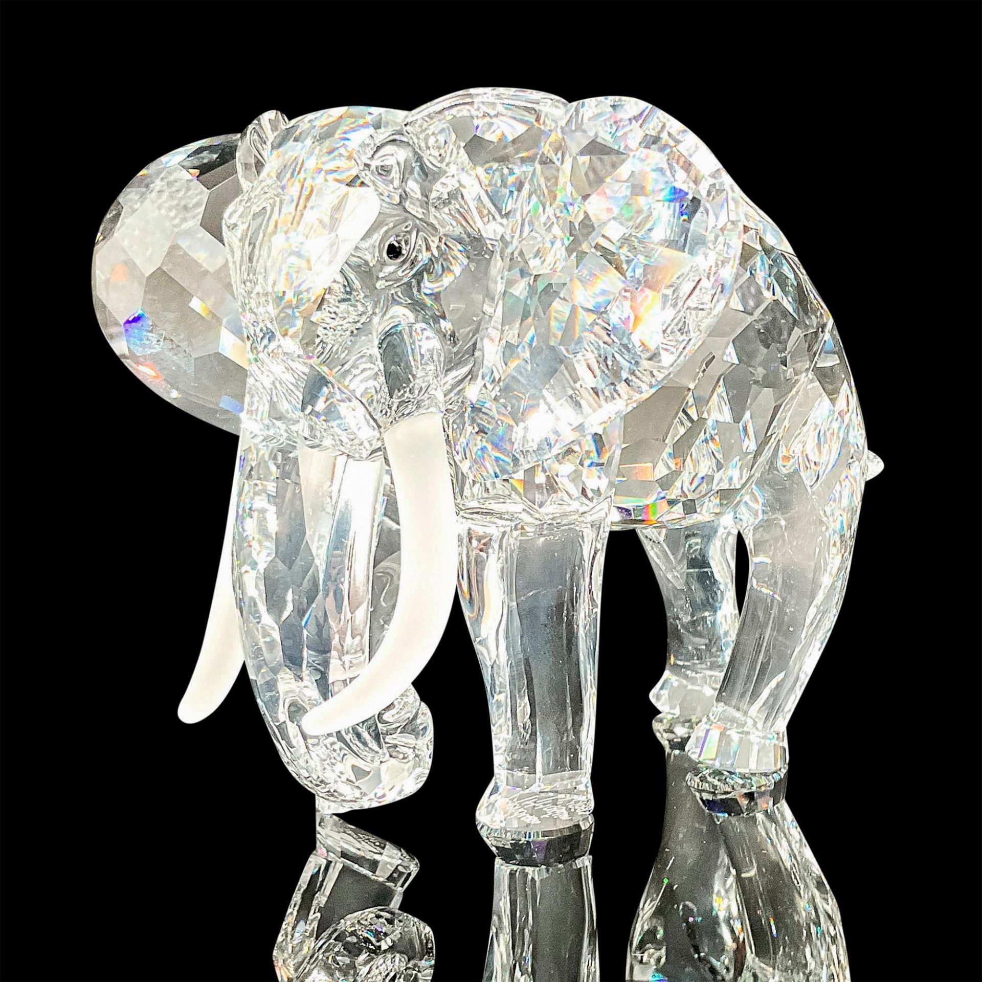 Swarovski Crystal Figurine, The Elephant, Signed