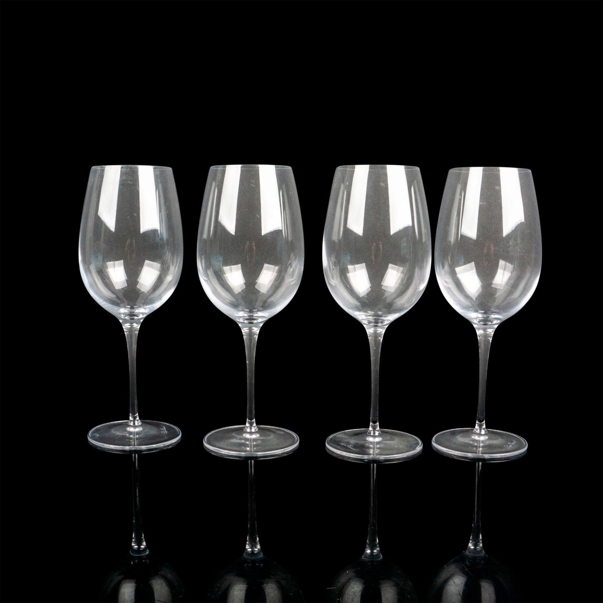 4pc Luigi Bormioli Wine Glasses