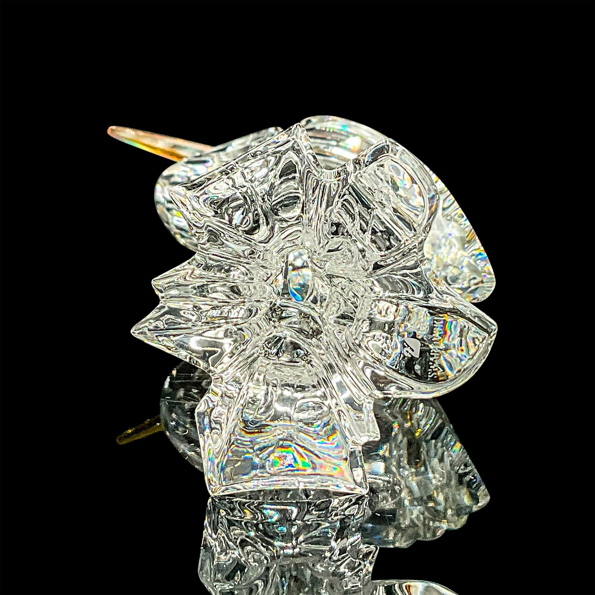 Swarovski Crystal Figurine, Silver Heron - Image 4 of 4