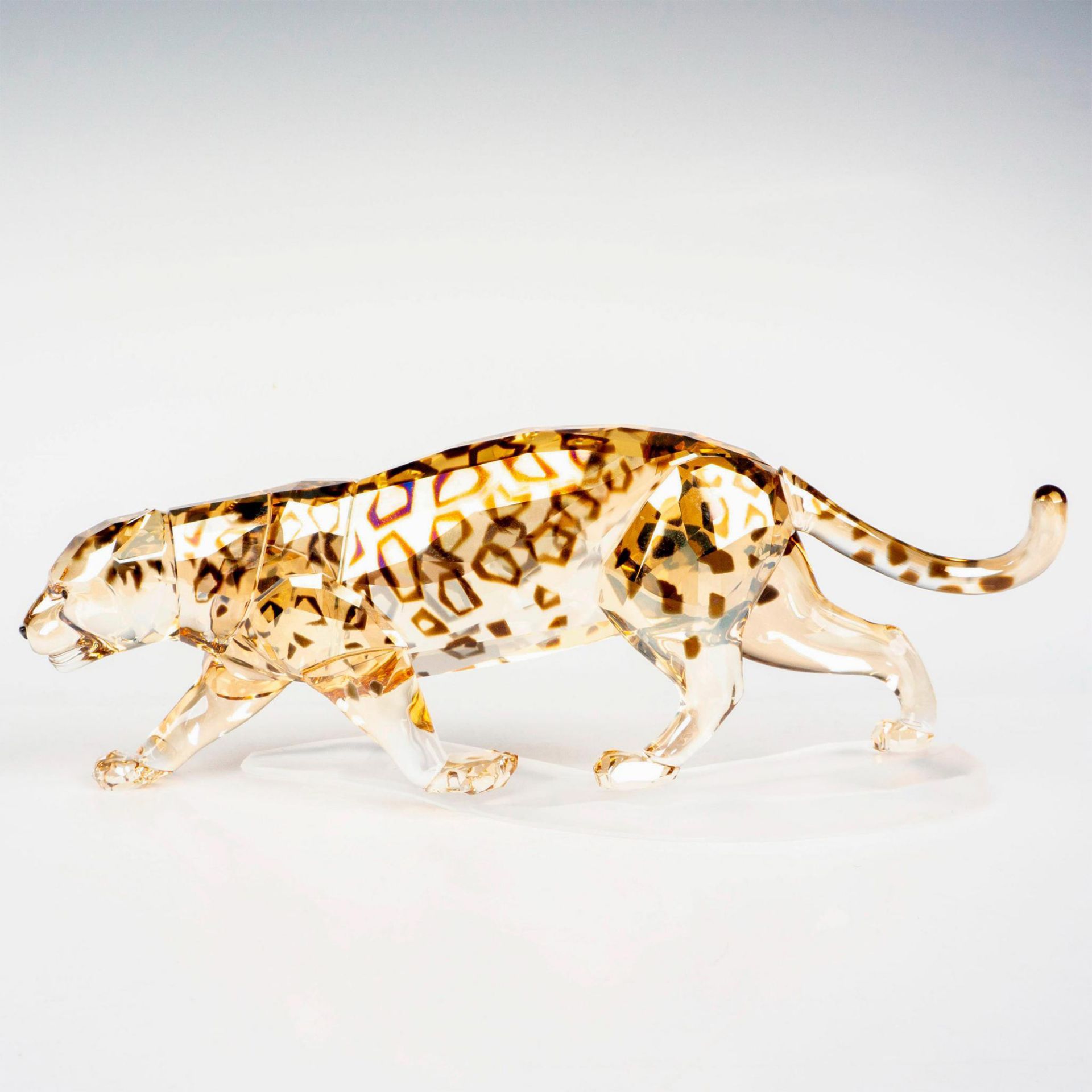 Swarovski Crystal Figurine, Jaguar
