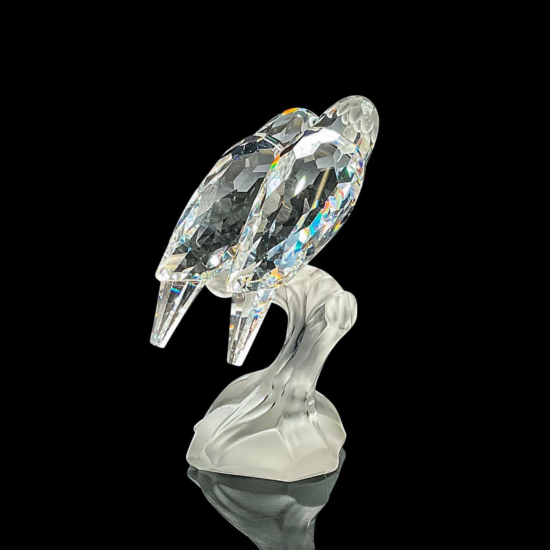 Swarovski Crystal Figurine, Lovebirds - Image 2 of 3