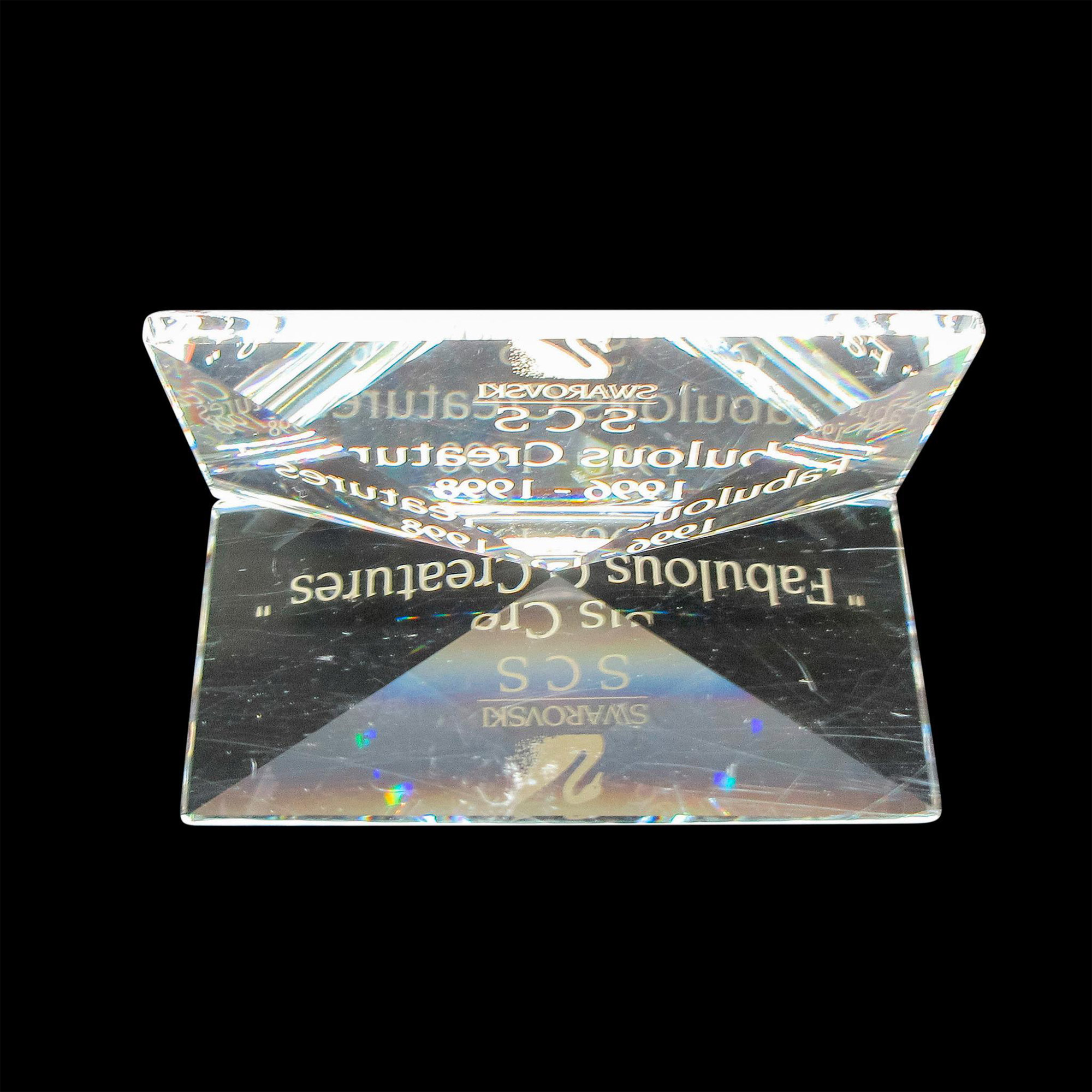 Swarovski Silver Crystal Plaque, Fabulous Creatures - Image 2 of 3