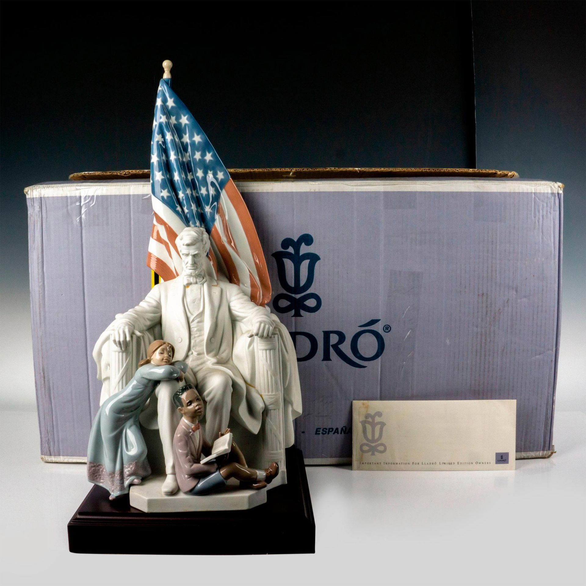 Abraham Lincoln 1007554 Ltd. - Lladro Porcelain Figurine - Image 5 of 5