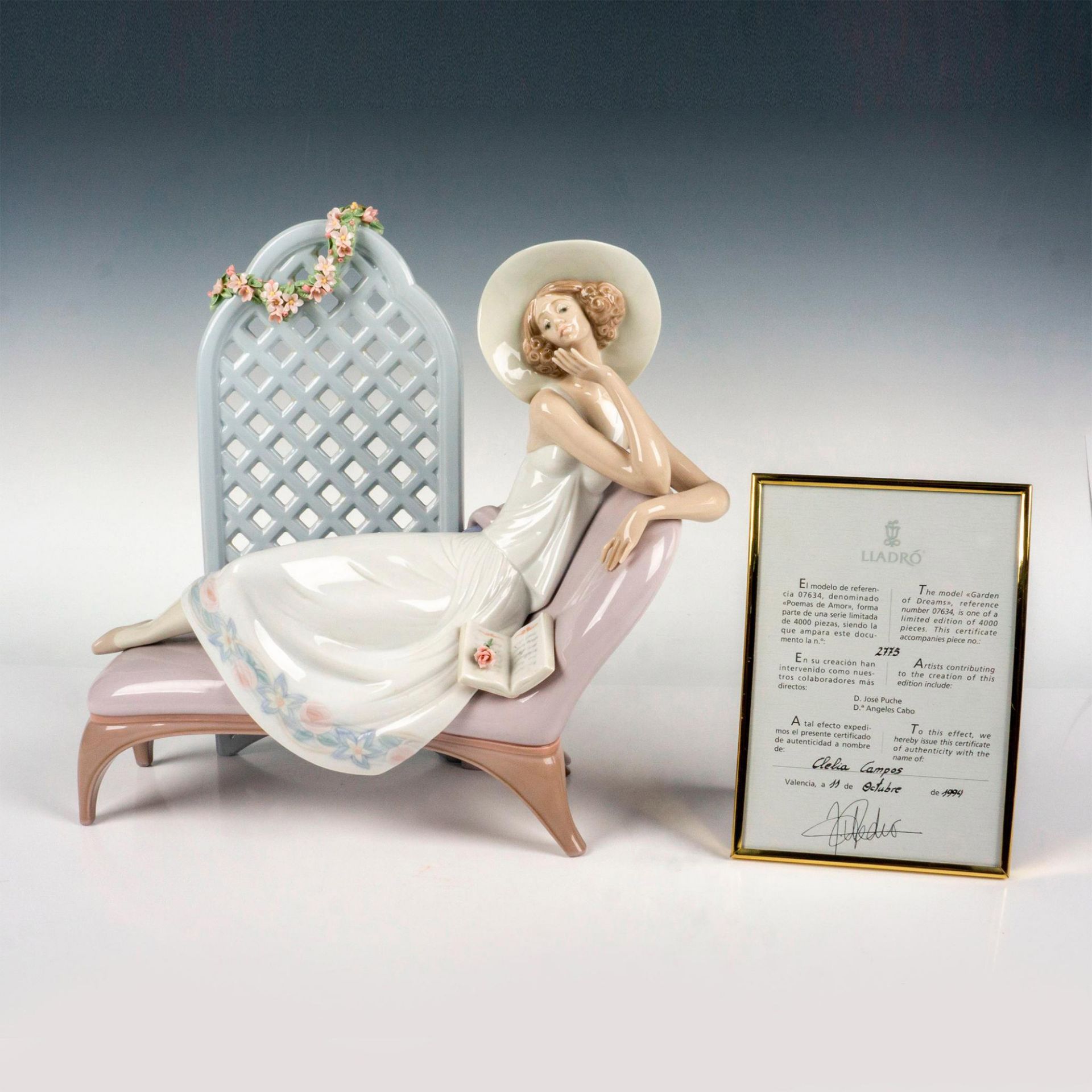 Garden Dreams 1007634 Ltd. - Lladro Porcelain Figurine - Image 2 of 7