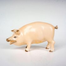 Herend Porcelain Figurine, Pig