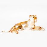 Swarovski Crystal Figurine, Mother Lion