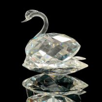 Vintage Crystal Swan Figurine