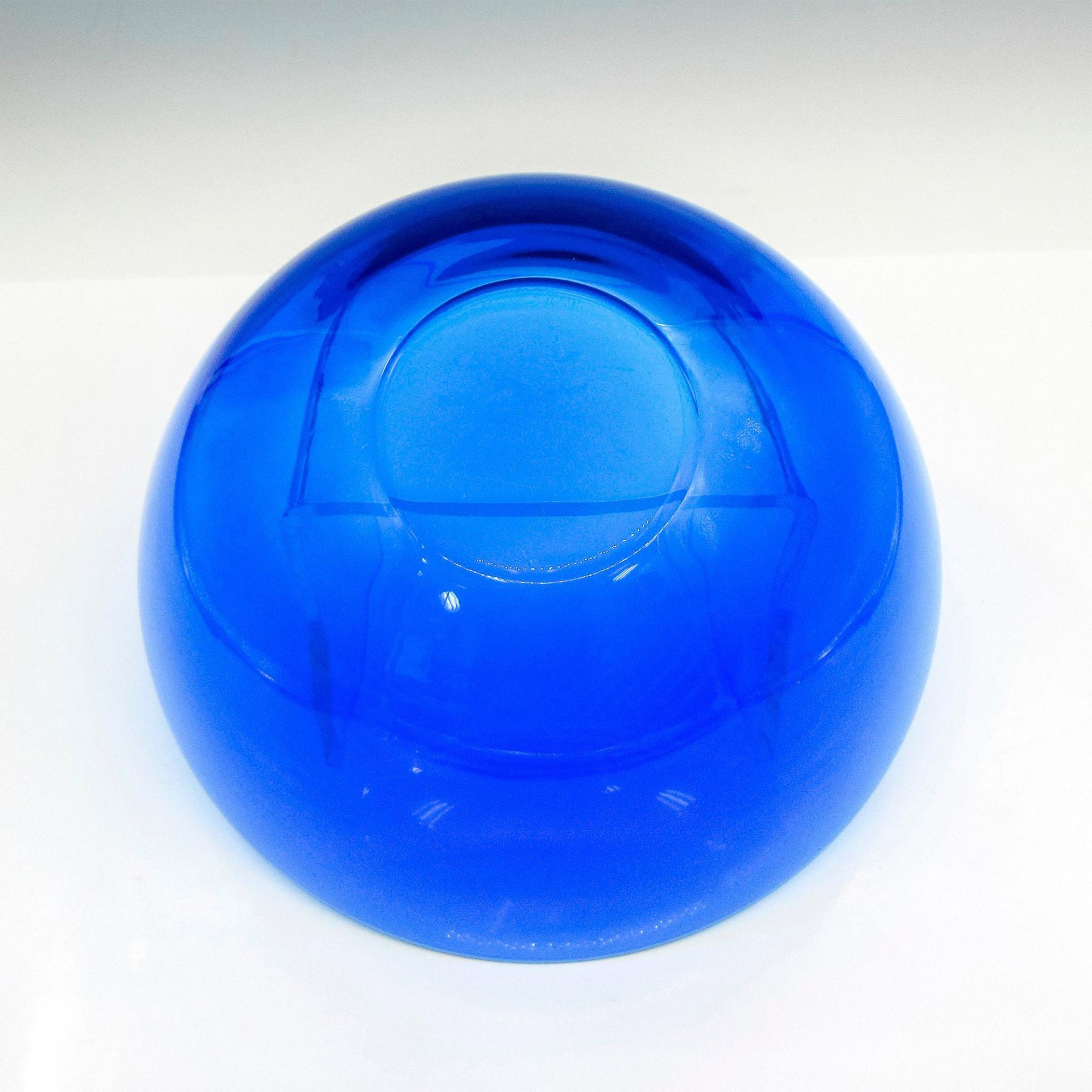Lalique Blue Glass Bowl - Image 3 of 3