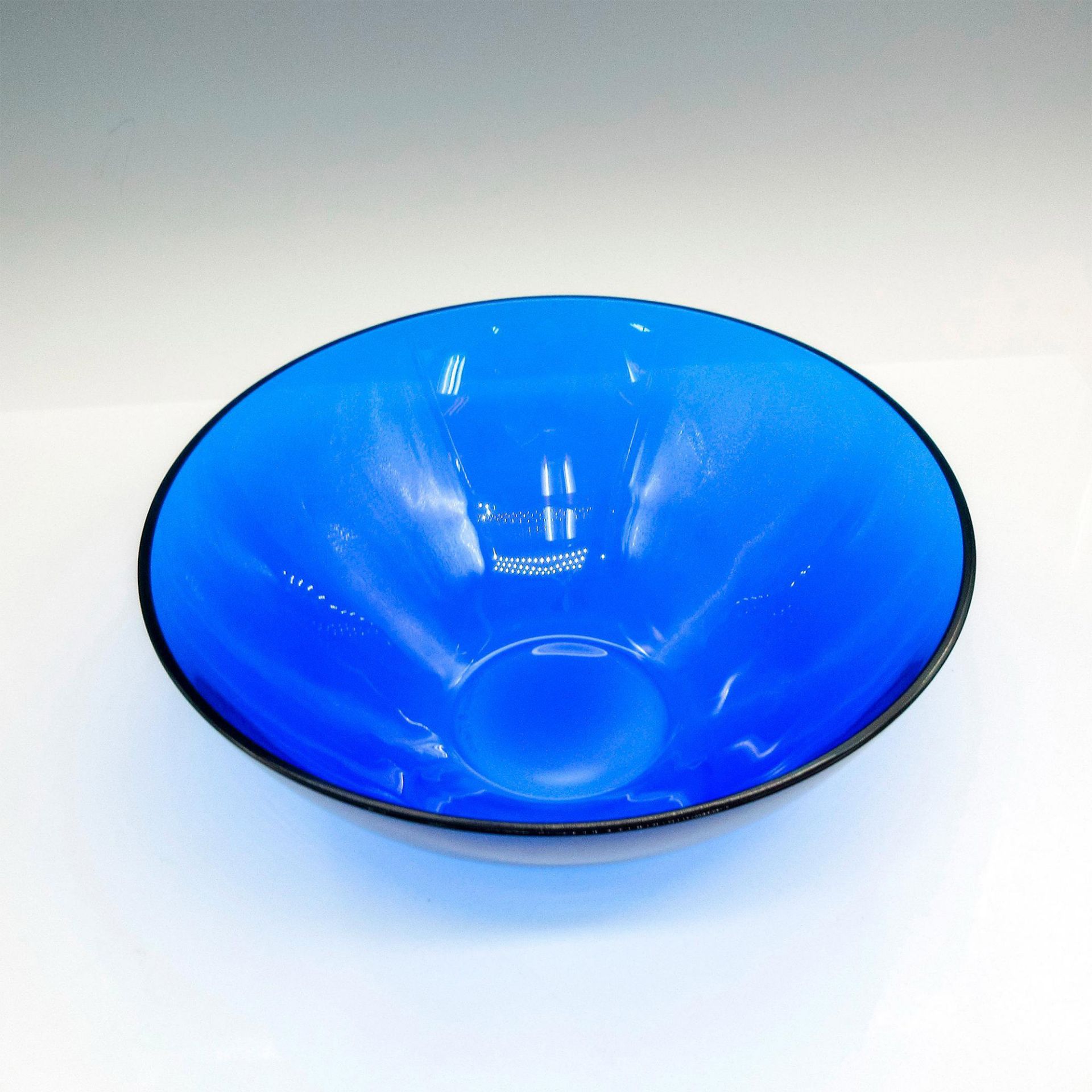 Lalique Blue Glass Bowl - Image 2 of 3