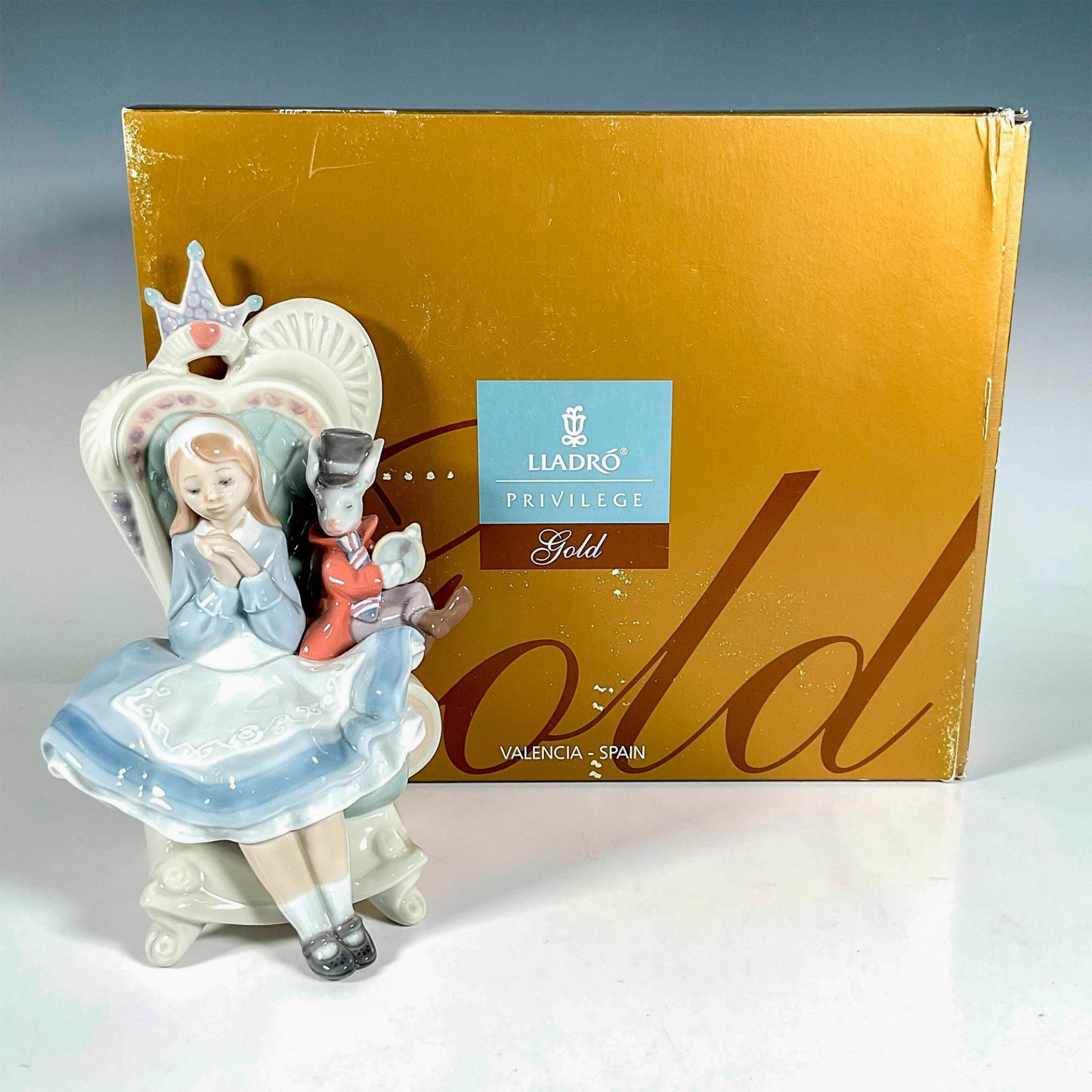 Alice In Wonderland 1008350 - Lladro Porcelain Figurine - Image 4 of 4