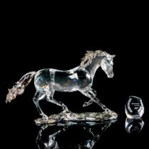 Swarovski Crystal Figurine + Plaque, Esperanza Horse
