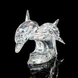 Swarovski Crystal Figurine, Lead Me - The Dolphins, Signed