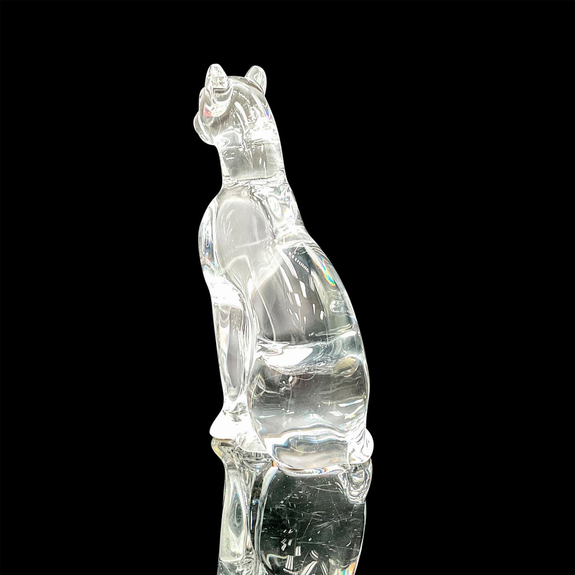 Baccarat Crystal Figurine, Egyptian Cat - Bild 2 aus 4