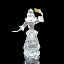 Swarovski Silver Crystal Figurine, Masquerade Colombine 2000
