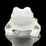 Lalique Crystal Figurine, Gregoire Toad