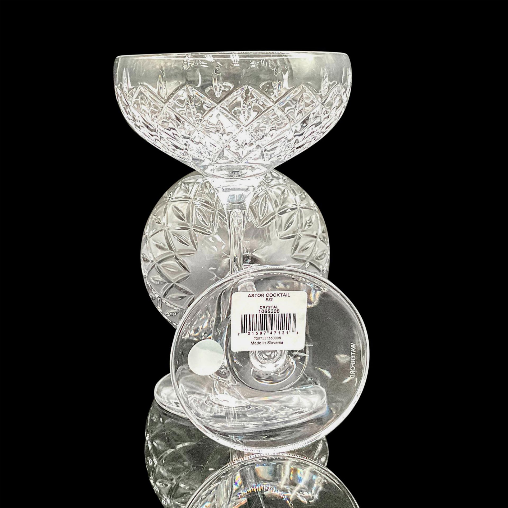 Waterford Crystal Cocktail Glasses, Astor - Image 3 of 4