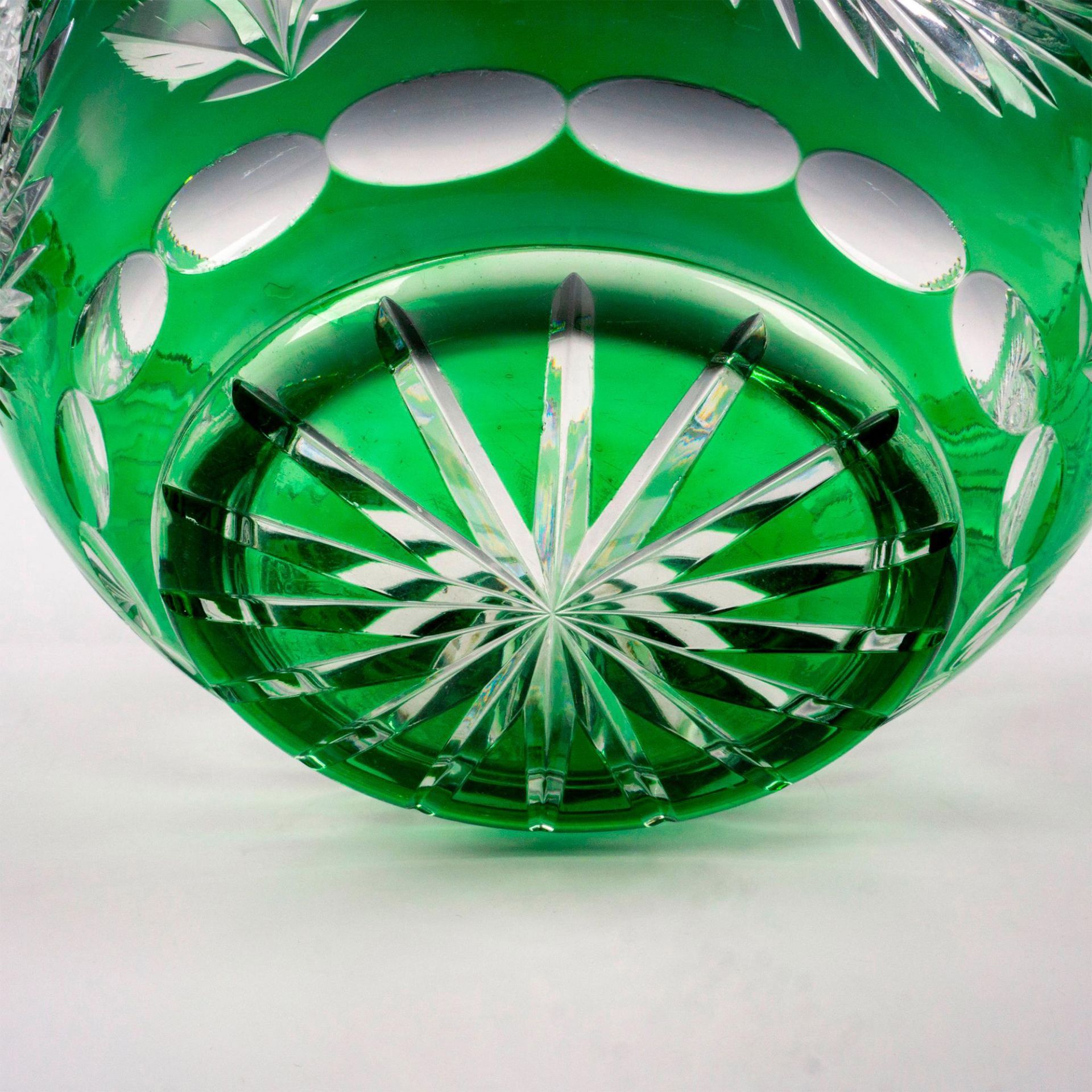 Vintage Bohemian Crystal Decorative Bowl - Bild 3 aus 4
