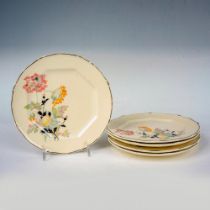 5pc Taylor, Smith & Taylor Co. Floral Dessert Plates