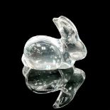 Daum Crystal Figurine, Bunny