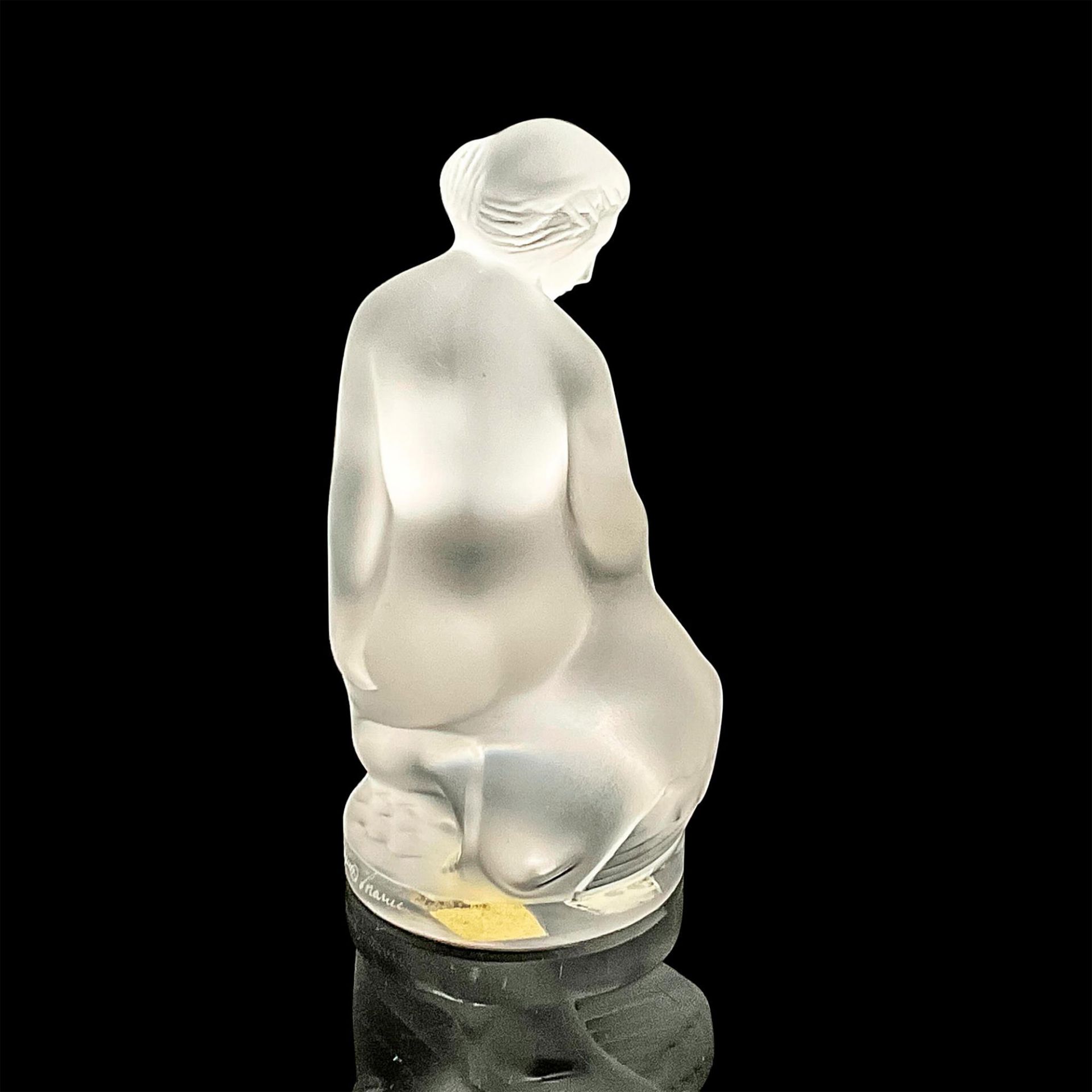 Lalique Crystal Figurine, Leda And The Swan - Image 2 of 3