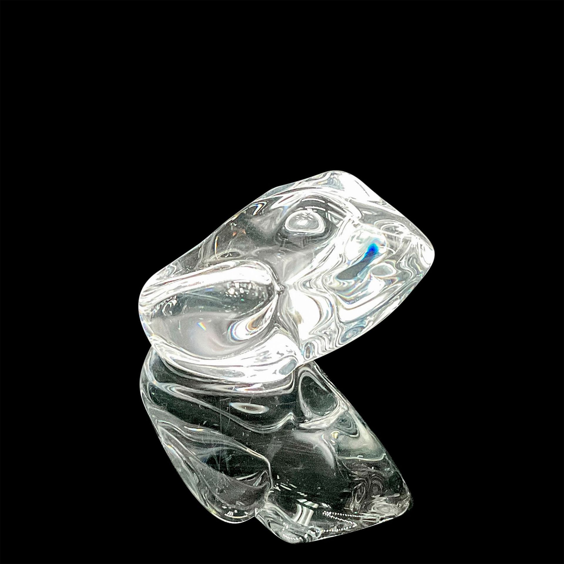 Daum Crystal Figurine, Frog - Image 2 of 5