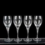 4pc Gorham Crystal Sherry/Dessert Wine Glasses, Jolie