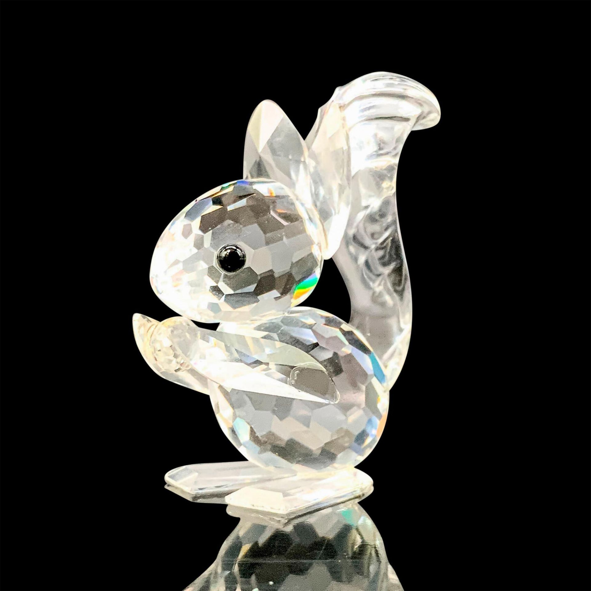 Swarovski Crystal Figurine, Long Eared Mini Squirrel 11871