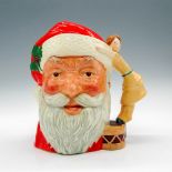 Santa Claus Doll on Drum D6668 - Royal Doulton Large Character Jug