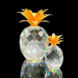 2pc Swarovski Silver Crystal Figurines, Pineapple