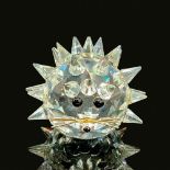 Swarovski Silver Crystal Figurine, Round Hedgehog 7630NR040
