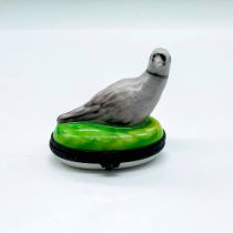 Vintage P.V. Porcelain Limoges Pigeon Box