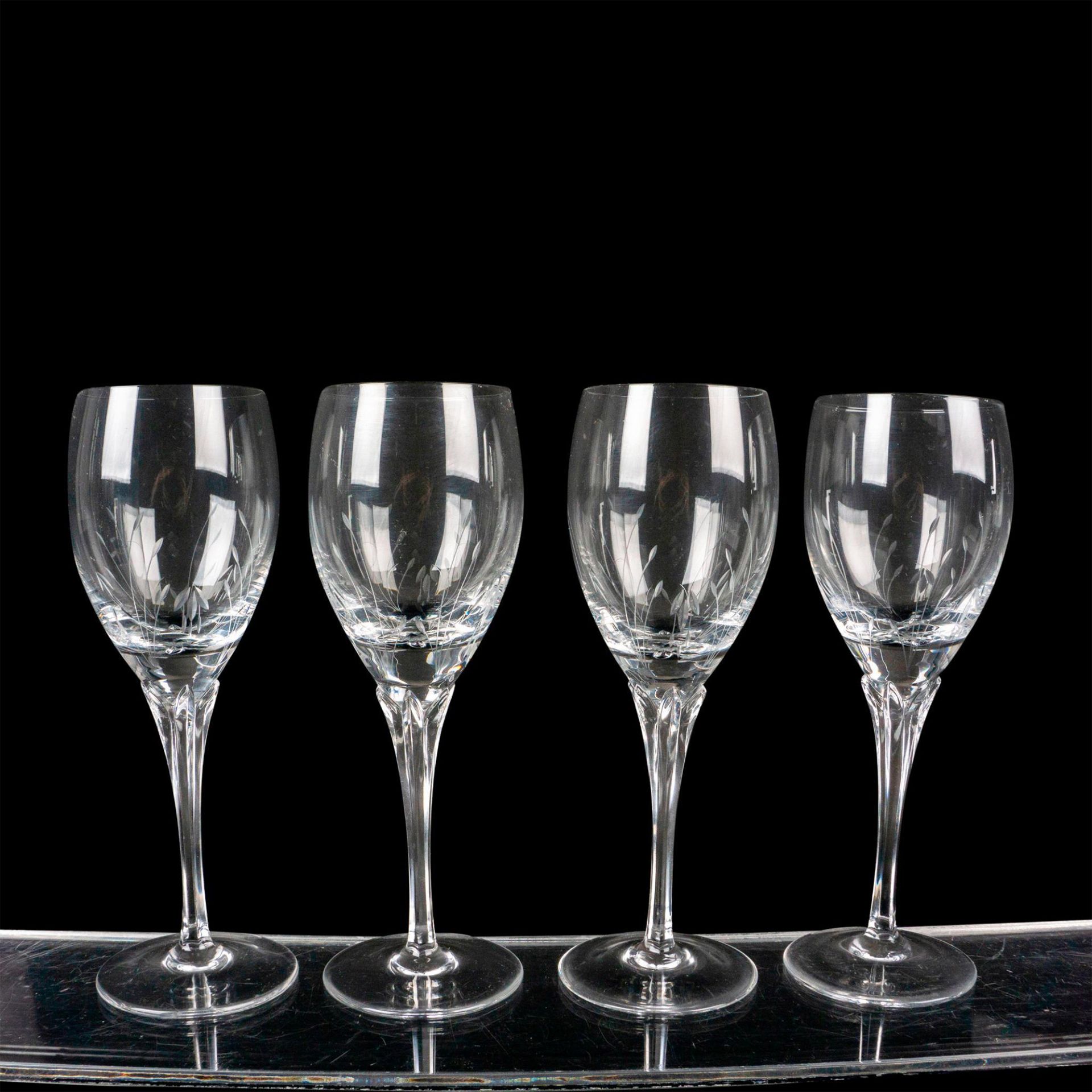 4pc Gorham Crystal Sherry/Dessert Wine Glasses, Jolie