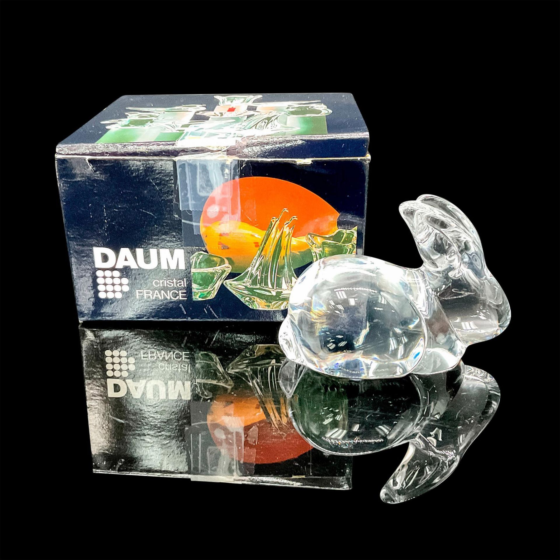Daum Crystal Figurine, Bunny - Image 4 of 4