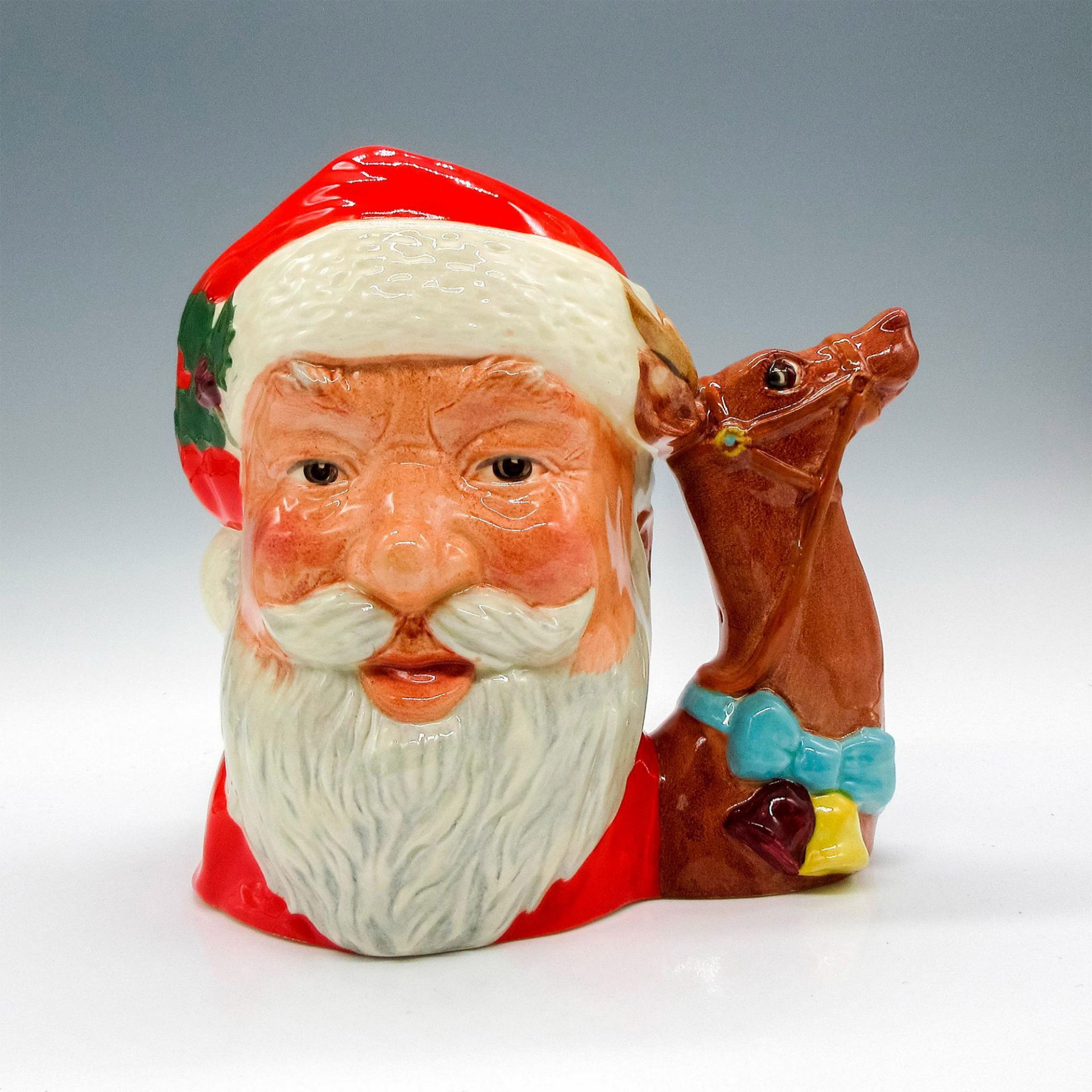 Santa Claus Reindeer D6675 - Royal Doulton Large Character Jug