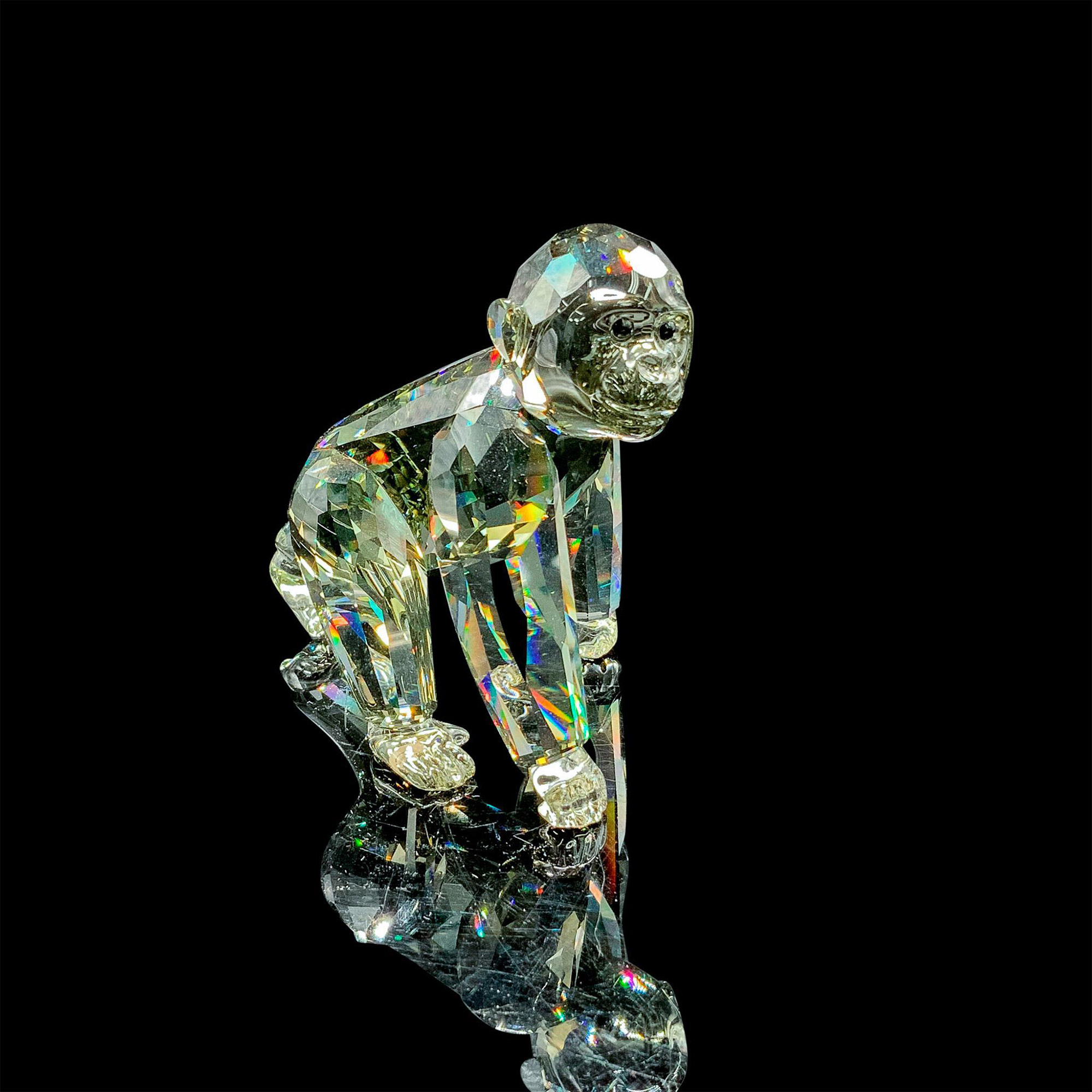 Swarovski Crystal Figurine, SCS Gorilla Cub