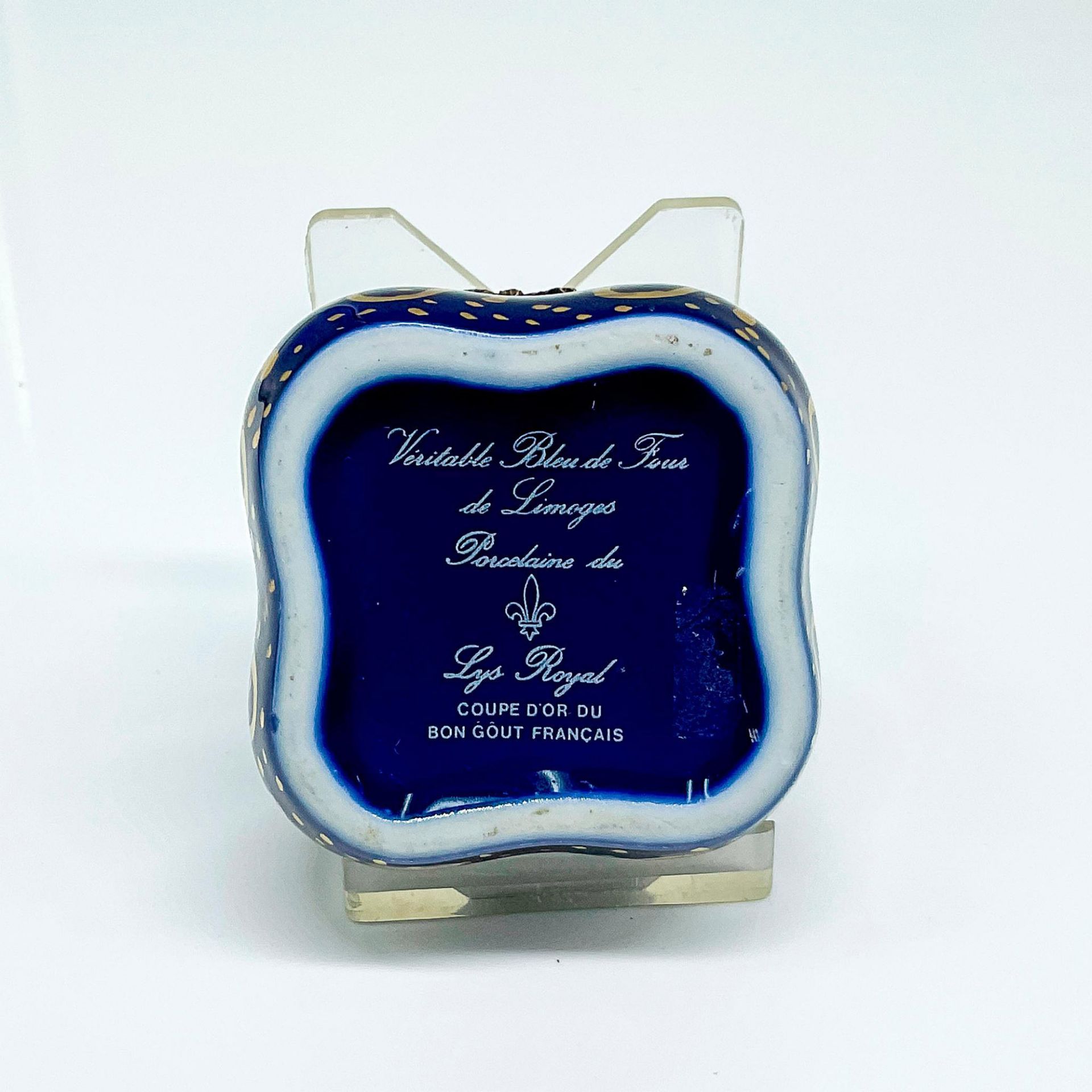 Limoges Lys Royal Porcelain Trinket Box - Bild 4 aus 4