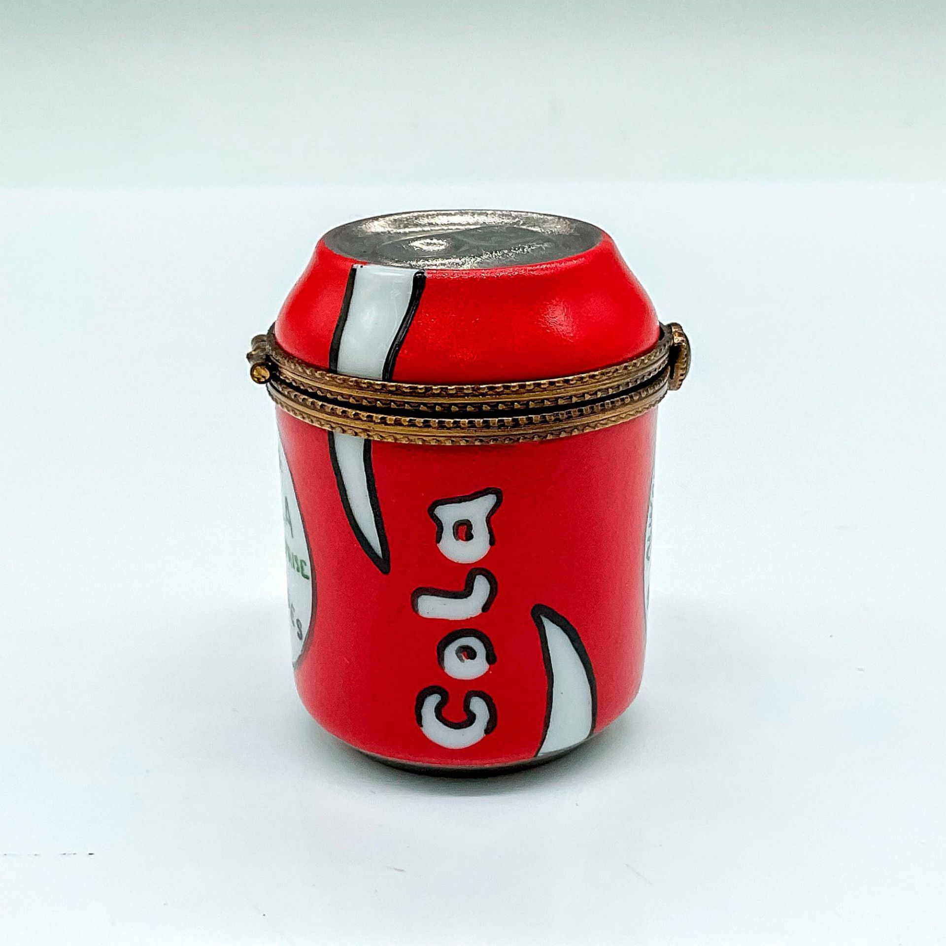 Limoges Porcelain Cola Box, Signed - Bild 3 aus 5