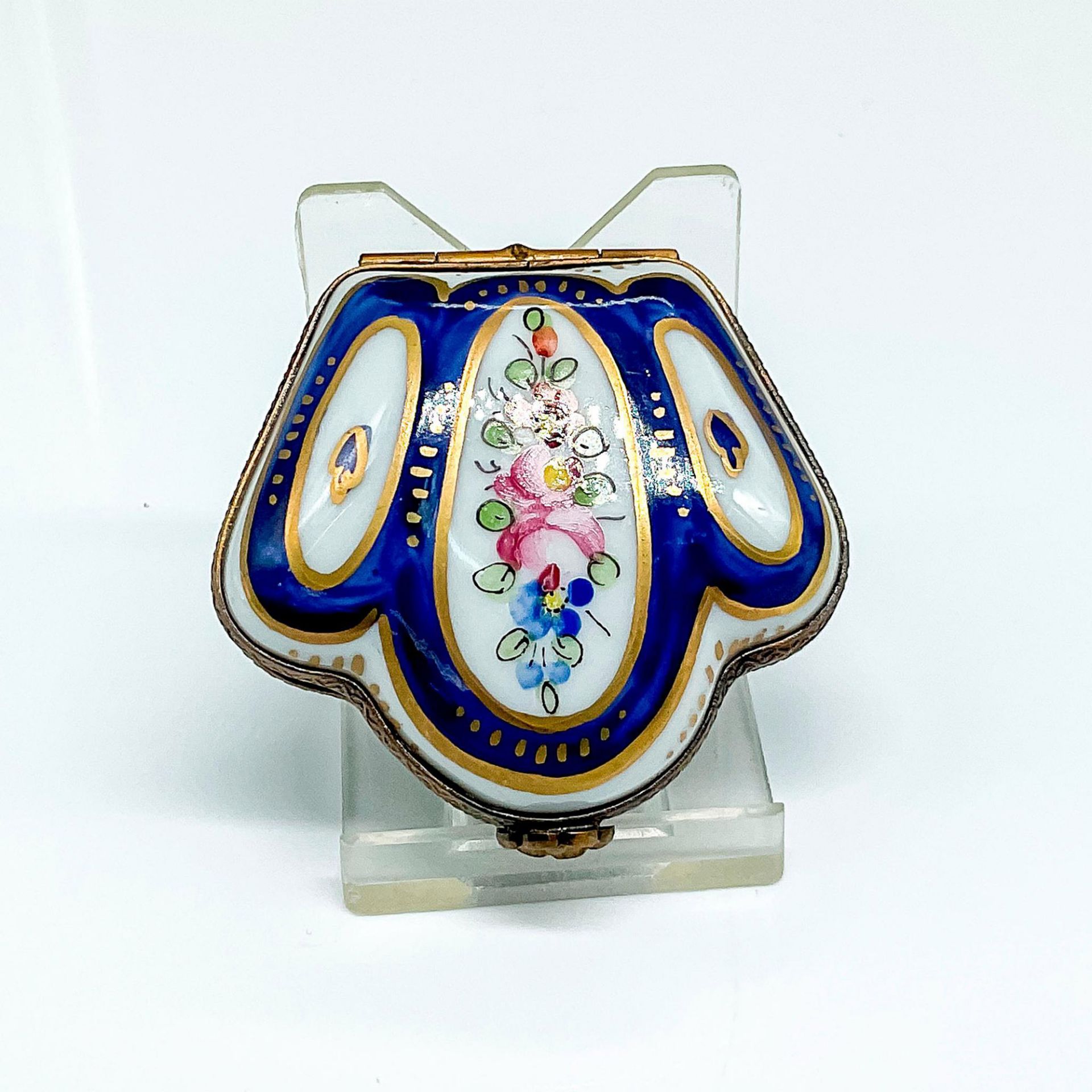 Limoges Peint Main Porcelain Trinket Box - Image 3 of 3