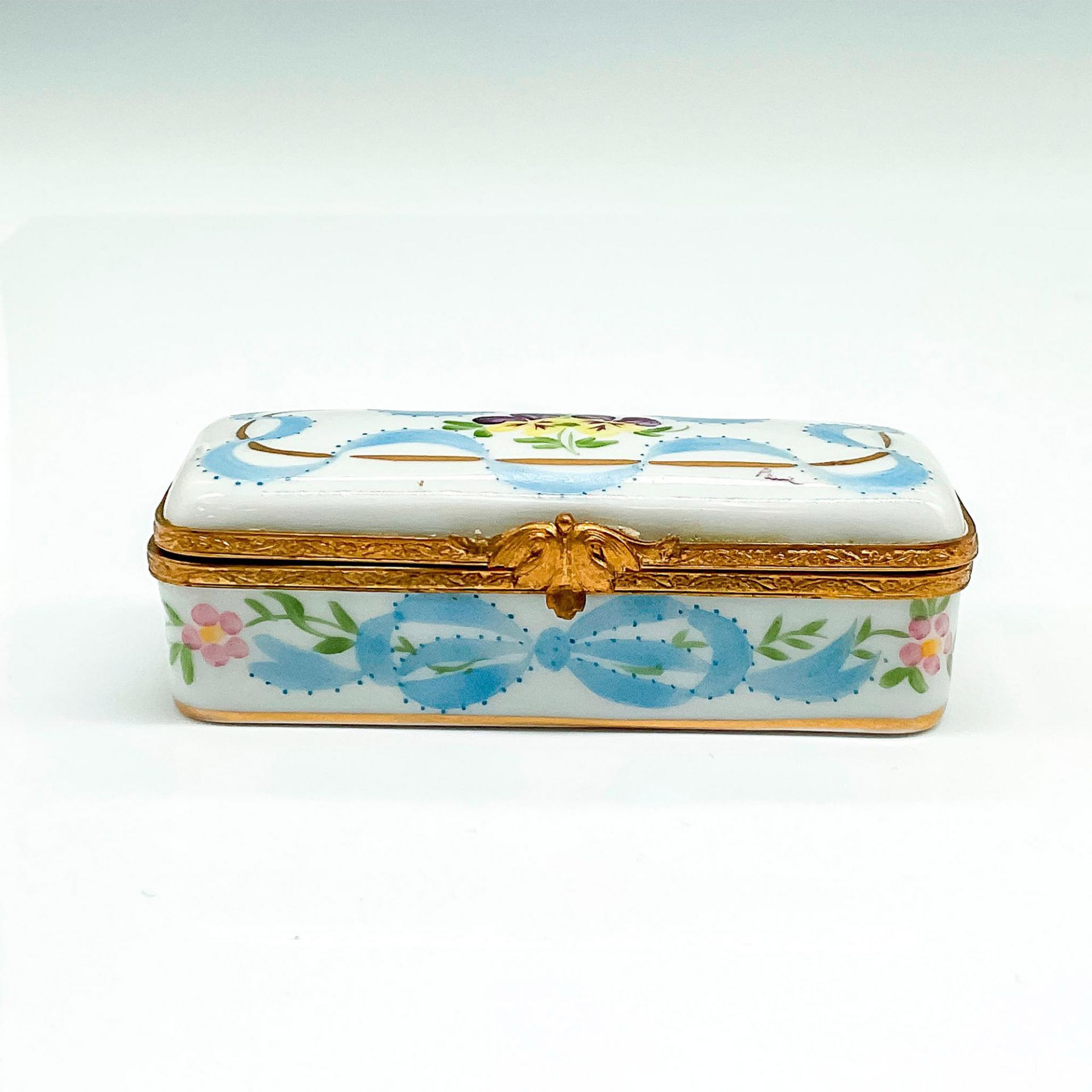 French Porcelain Trinket Box