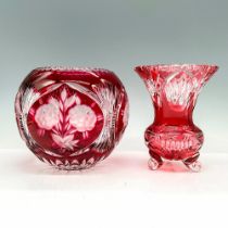 2pc German Assorted Decorative Vases