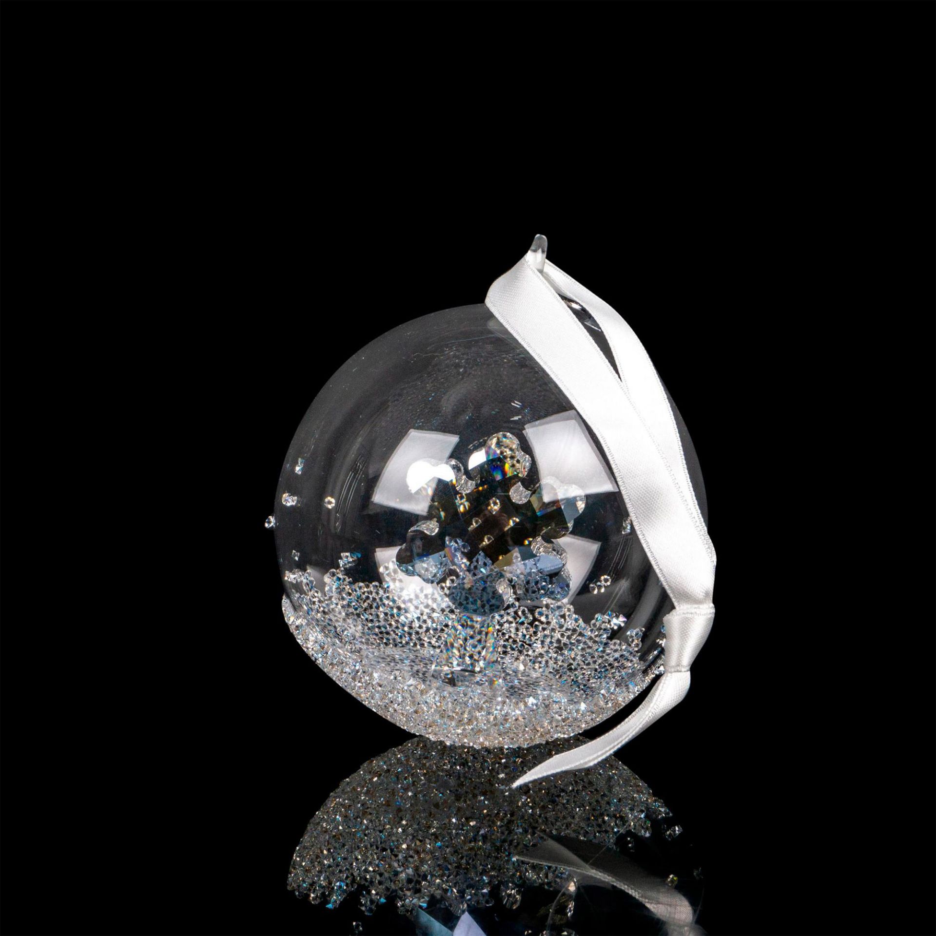 Swarovski Crystal Christmas Ball Ornament - Image 2 of 3