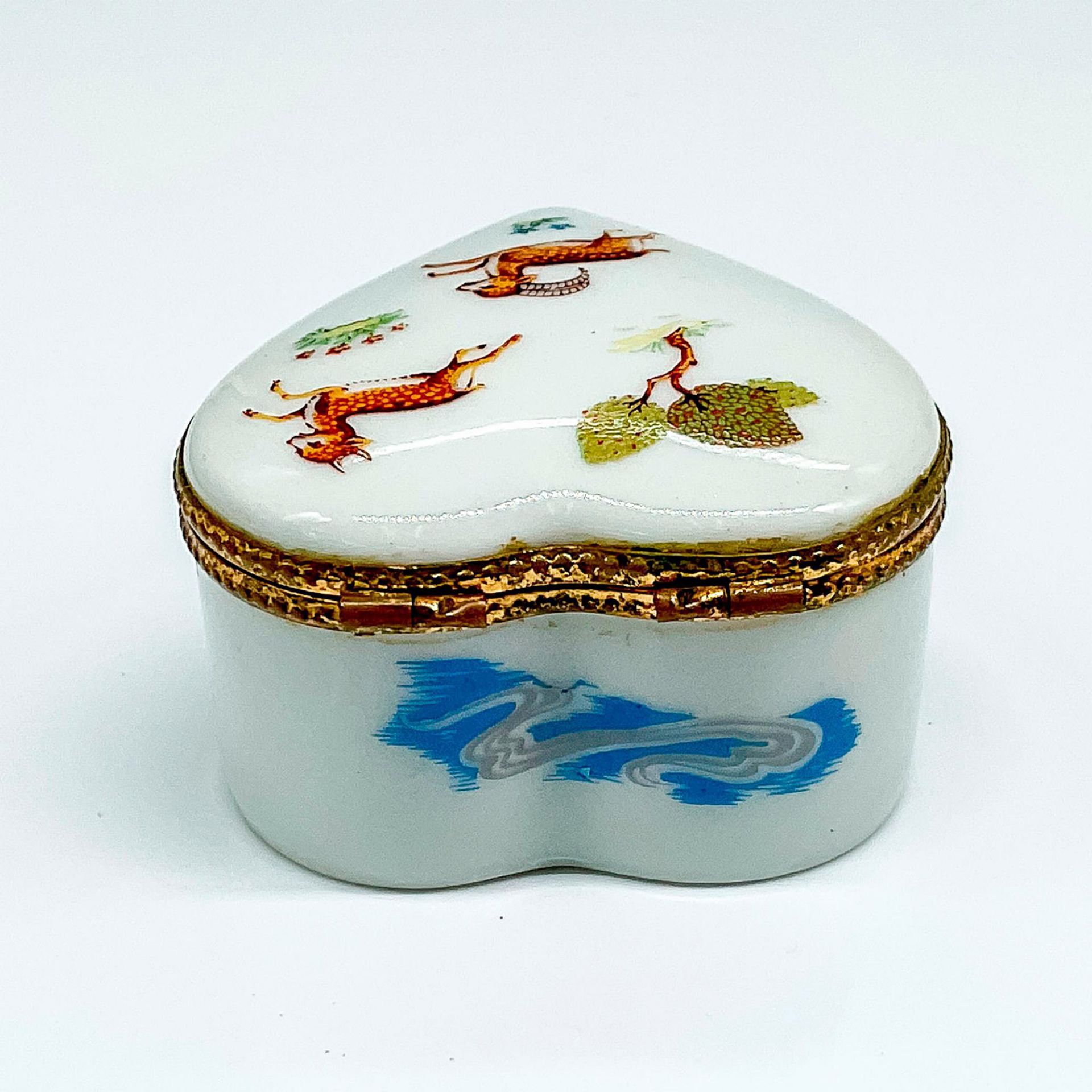 Limoges Dubarry Porcelain Trinket Box - Bild 2 aus 4