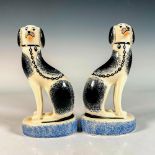 Pair of Moorland Staffordshire Dalmatian Bookends