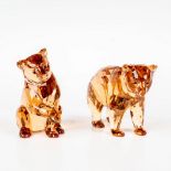 Swarovski Crystal Figurines, Bear Cubs