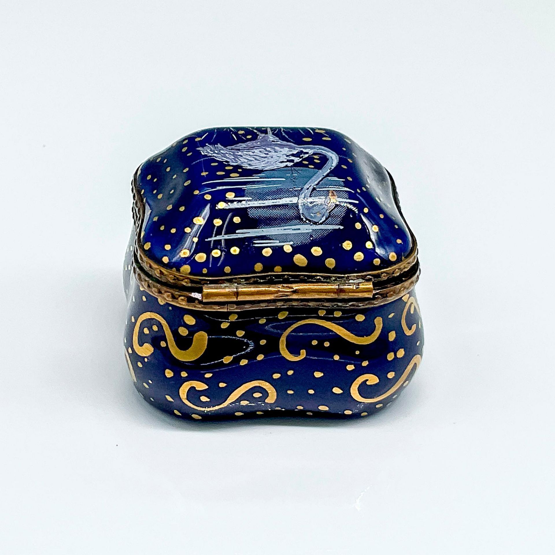 Limoges Lys Royal Porcelain Trinket Box - Bild 2 aus 4