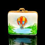 Limoges Porcelain Hand Painted Box, Case with Balloons