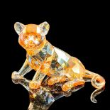 Swarovski Crystal Figurine, SCS Tiger Cub Sitting