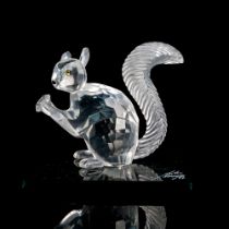 Swarovski Crystal Figurine, Squirrel + Base